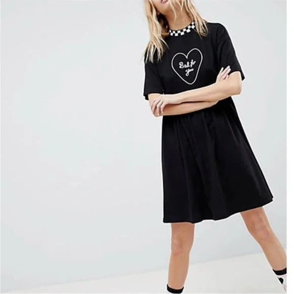 “Bad For You” T-Shirt Dress - Picture 2 of 11